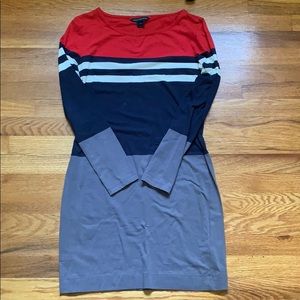 French Connection Long Sleeve Cotton Dress